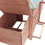 Chicken Coop | Wooden Backyard Nest Box Urban Farm