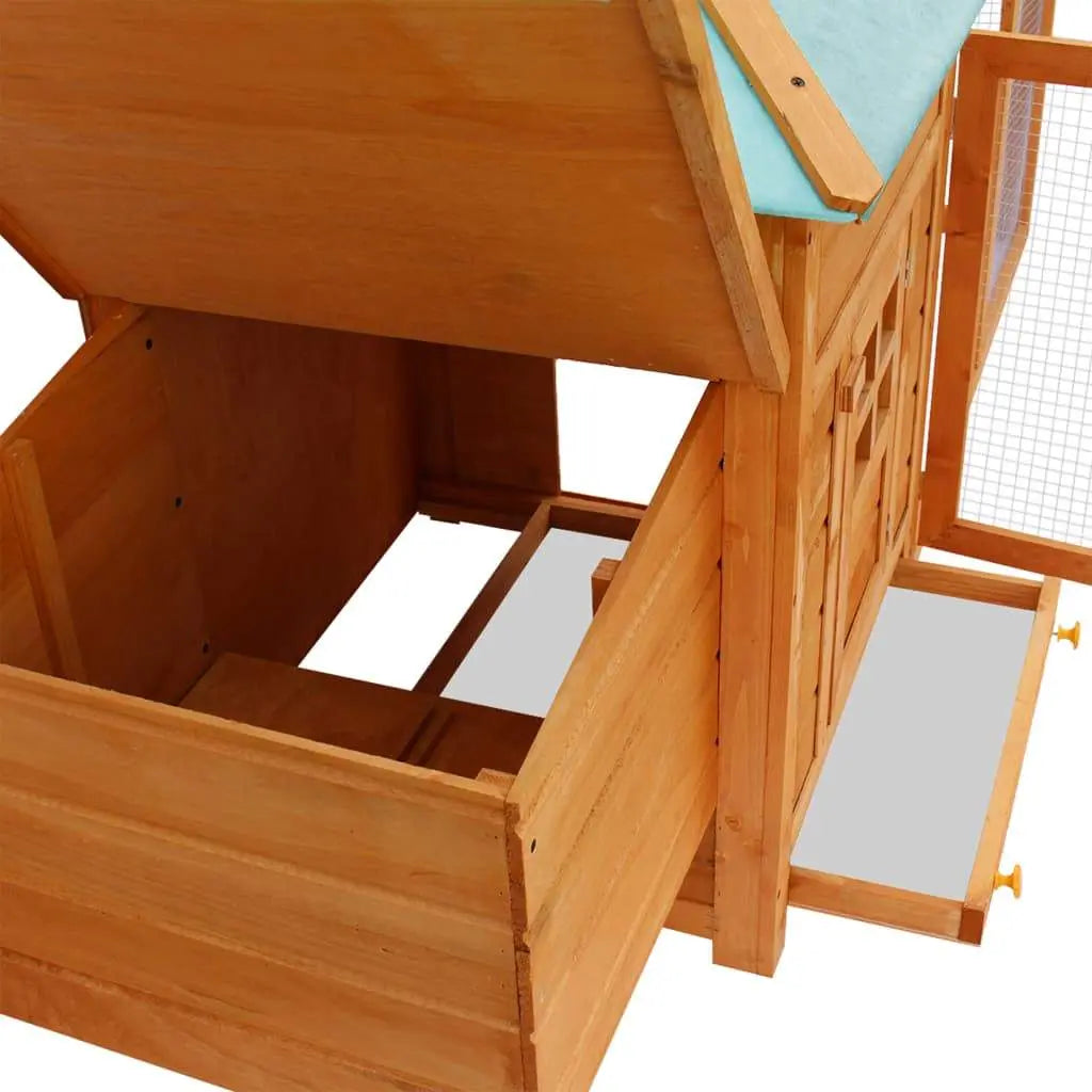 Chicken Coop | Wooden Backyard Nest Box Urban Farm