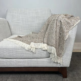 Chunky Camel Weave Alpaca Throw | Ethical Style SLATE + SALT