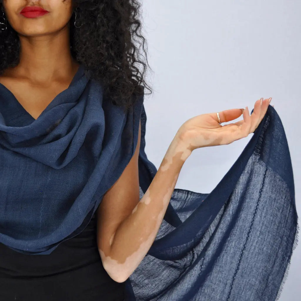 Classic Cotton Wrap Scarf | Ethical Style SLATE + SALT