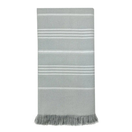 Classic Terry Turkish Towel | 100% Natural Fibers SLATE + SALT