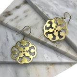 Clover Bombshell Earrings Cambodian Artisans