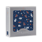 Crib Sheet | Bamboo Muslin - Navy Floral Newcastle Classics