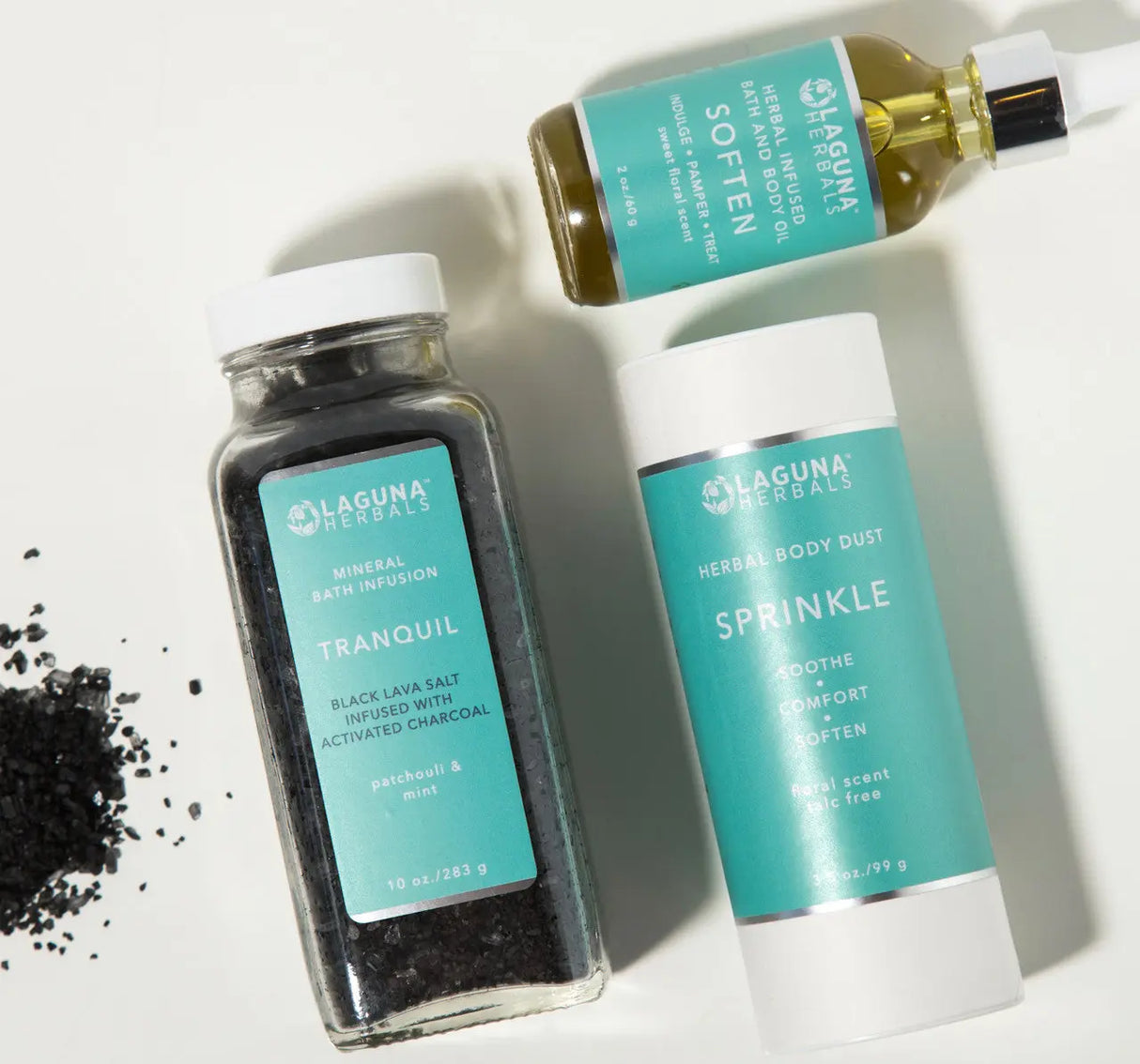 Detox | Activated Charcoal Bath Set Laguna Herbals