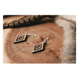 Earrings | 'Engraved Southwest Boho' Handmade Jewelry Honest Outlaws