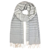 Ethiopia Handloom Wrap Scarf | Ethical Style SLATE + SALT