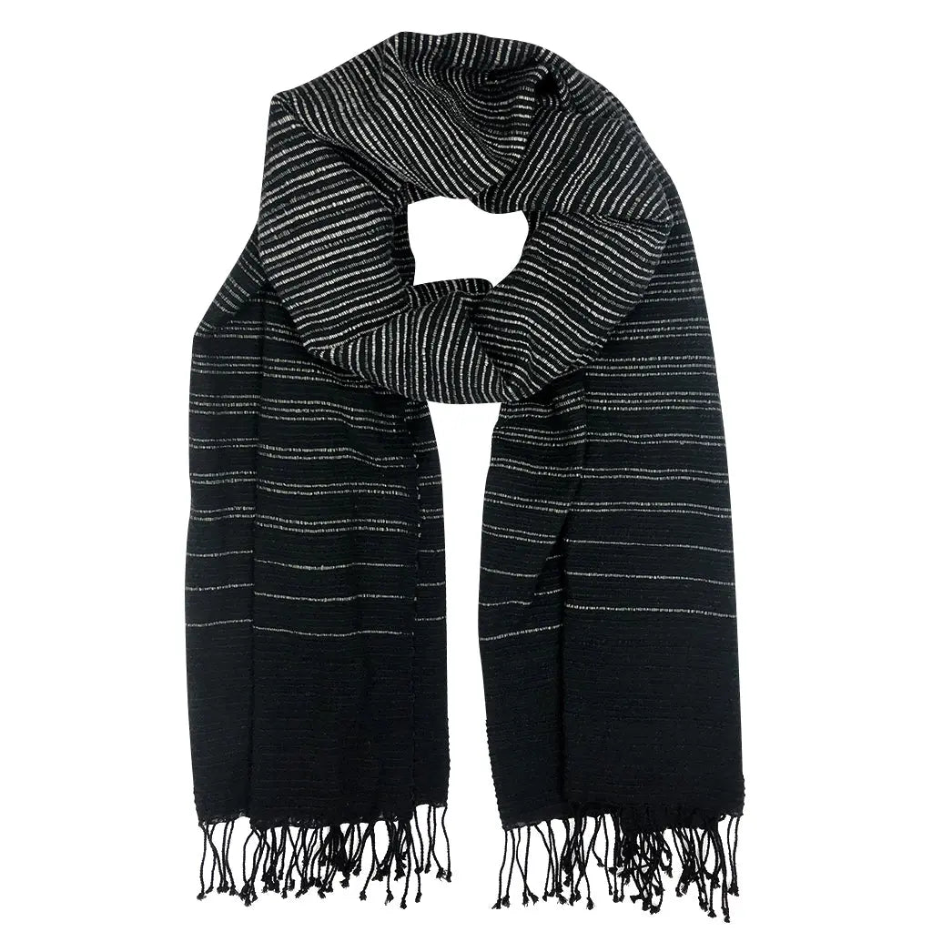 Ethiopia Handloom Wrap Scarf | Ethical Style SLATE + SALT