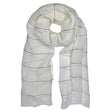 Gauze Stripe Linen Wrap | Ethical Style SLATE + SALT