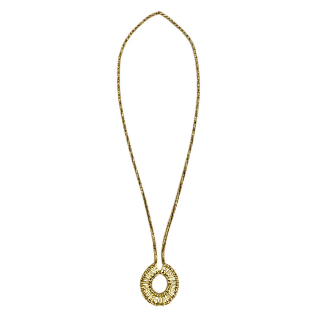 Golden Halo Necklace India Women's Co-op