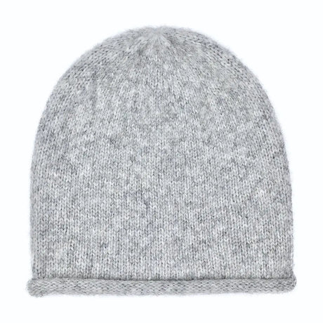 Gray Essential Knit Alpaca Beanie | Ethical Style SLATE + SALT