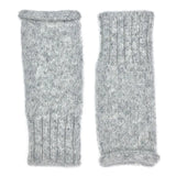 Gray Essential Knit Alpaca Gloves | Ethical Style SLATE + SALT