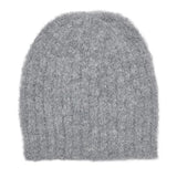 Gray Loop Knit Alpaca Beanie | Ethical Style SLATE + SALT