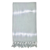 Gray Tie Dye Turkish Towel | 100% Natural Fibers SLATE + SALT