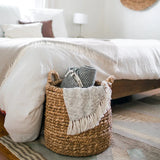 Heathered Gray Alpaca Throw | Ethical Style SLATE + SALT