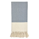 Herringbone Turkish Towel | 100% Natural Fibers SLATE + SALT