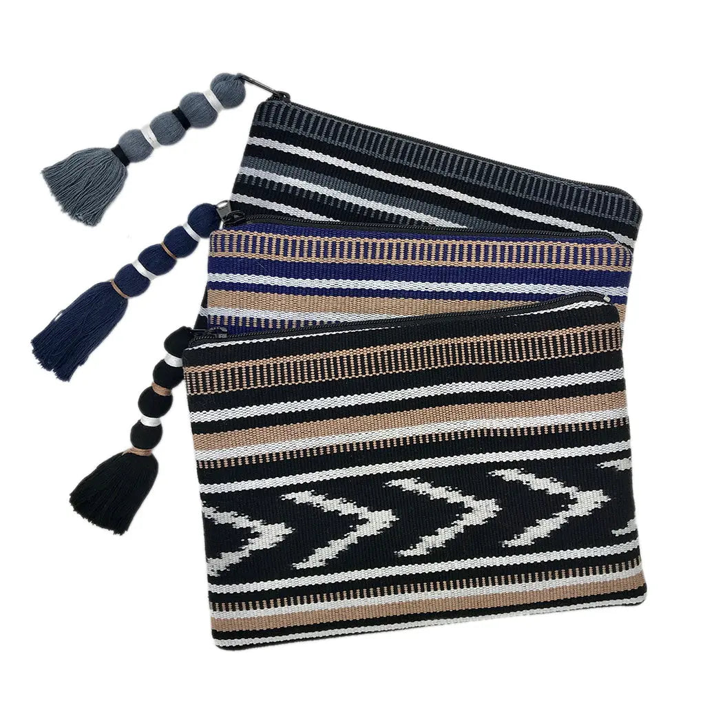 Ikat Backstrap Clutch Mayan Artisans