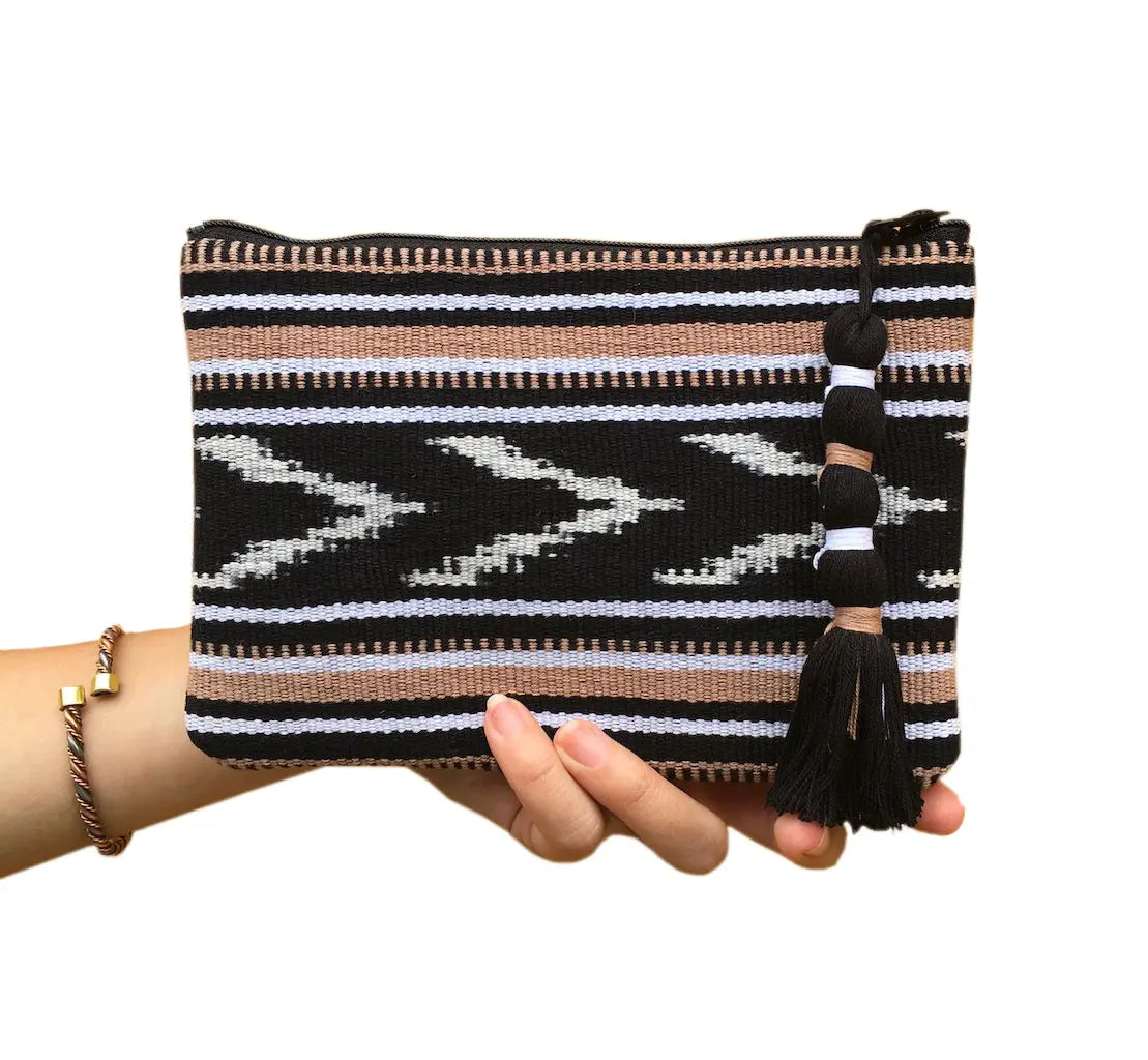 Ikat Backstrap Clutch Mayan Artisans