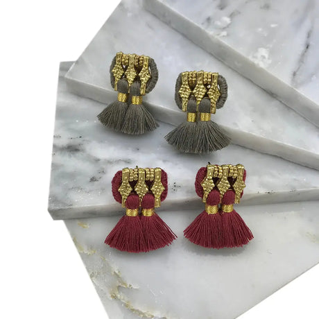 Jhumka Earrings India Women's Co-op