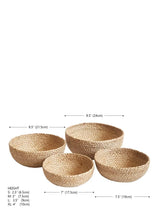 Kata Candy Bowl - Natural (Set of 4) KORISSA