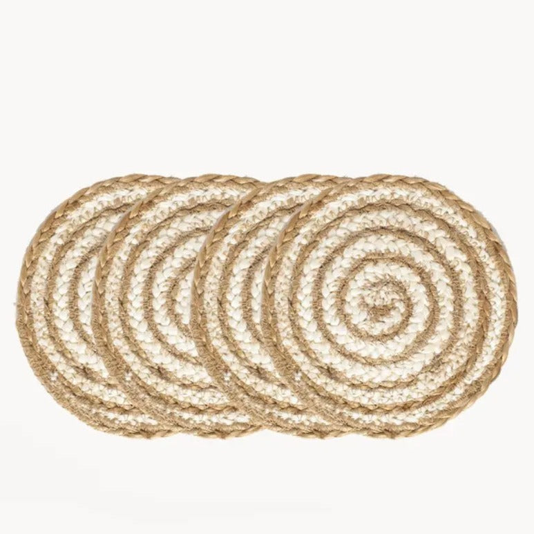 Spiral Coaster Trivet Set 