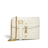 White Shoulder & Crossbody Bag | Vegan Leather-2