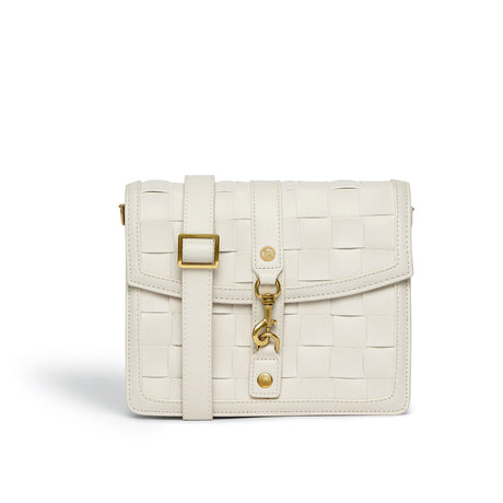 White Shoulder & Crossbody Bag | Vegan Leather-1