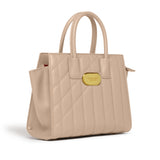 Sand Demi Tote Bag | Vegan Leather-2