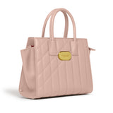 Pink Demi Tote Bag | Vegan Leather-2