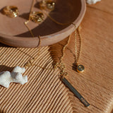 Layered Bar Bullet Necklace | Artisan Made Cambodian Artisans