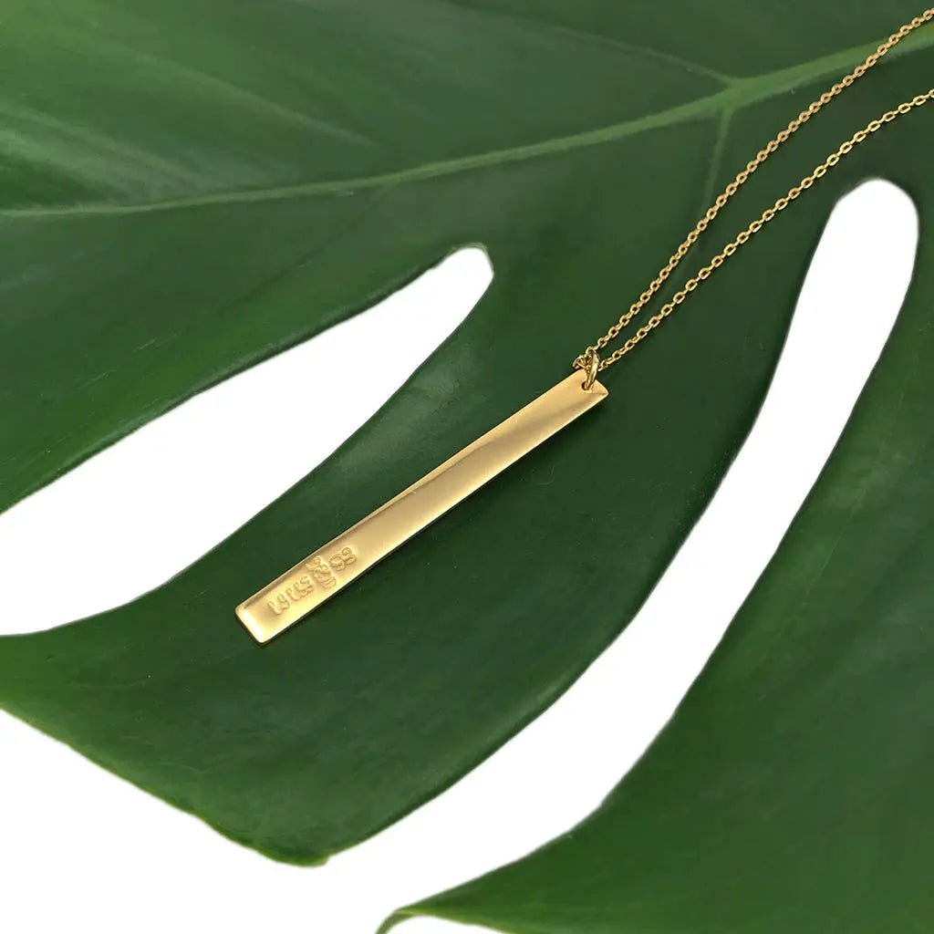 Layered Bar Bullet Necklace | Artisan Made Cambodian Artisans