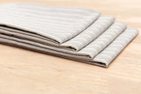 MEEMA Napkins Set / Grey | Upcycled Cotton MEEMA