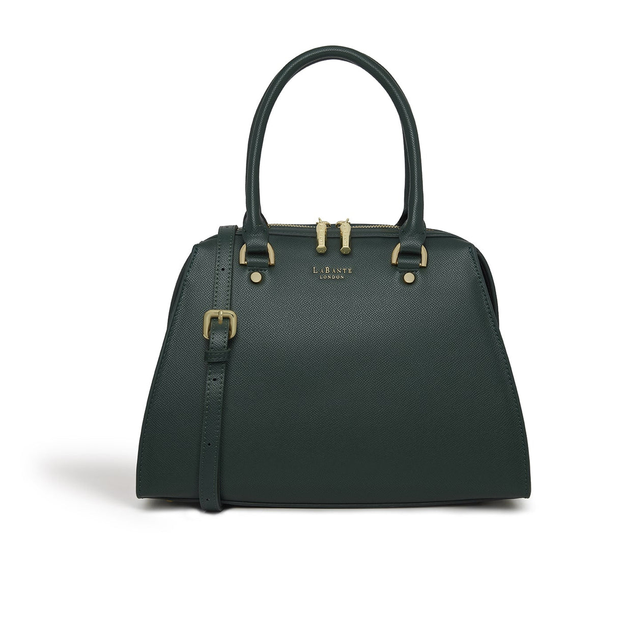 Forest Green Bowling Bag | Vegan Leather-3