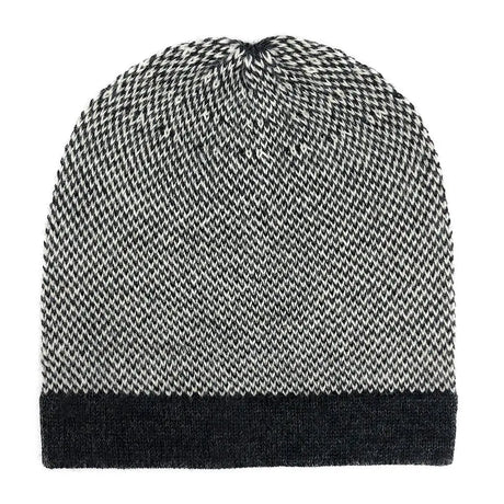 Midnight Interwoven Alpaca Beanie | Ethical Style SLATE + SALT