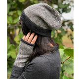 Midnight Interwoven Alpaca Beanie | Ethical Style SLATE + SALT