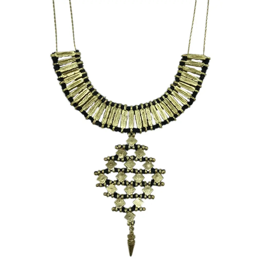 Nadu Temple Necklace India Women's Co-op