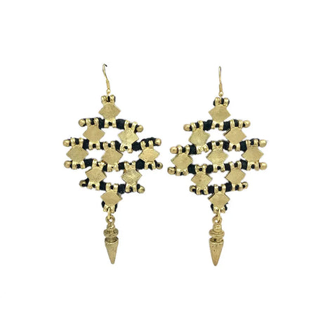 Nadu Tribal Earrings India Women's Co-op