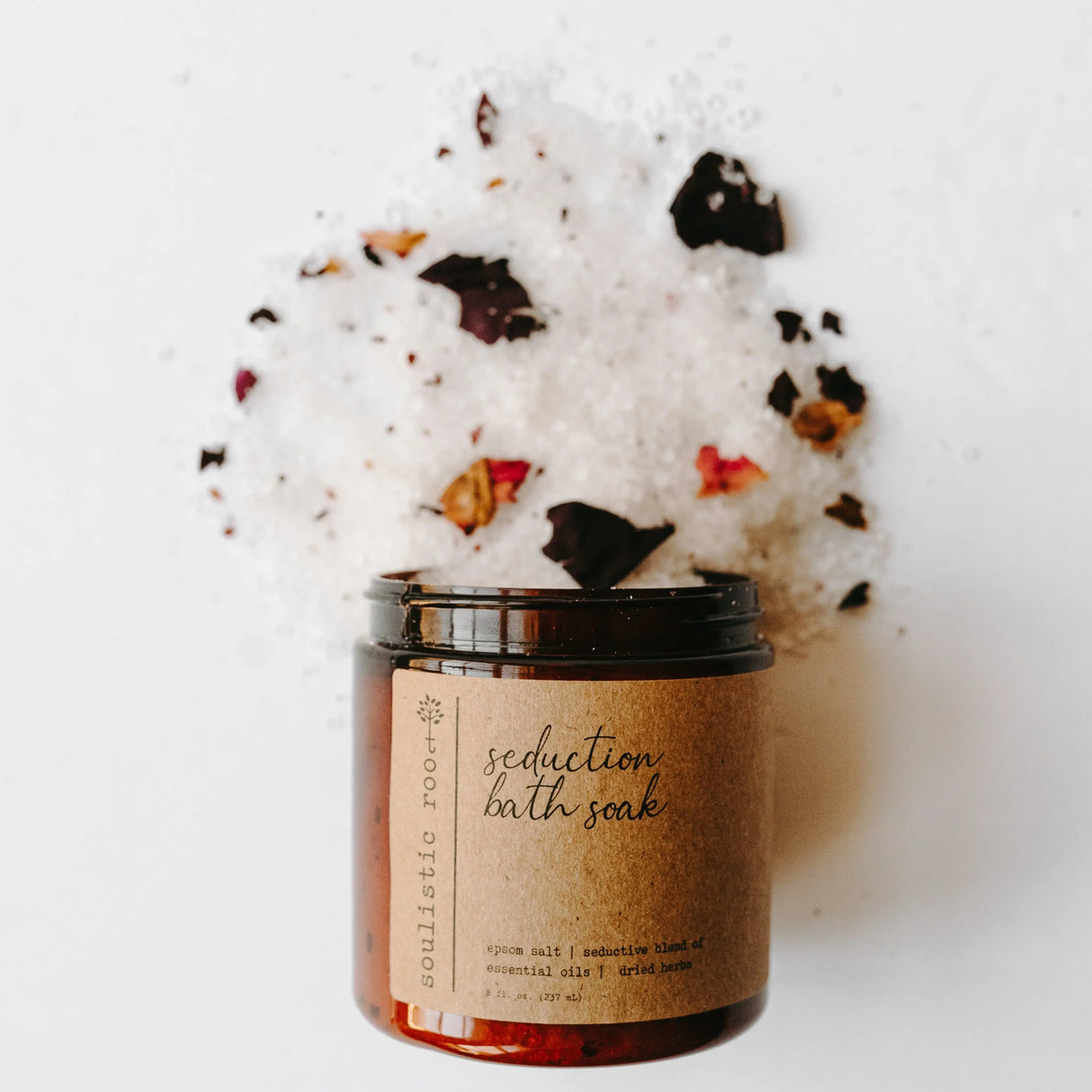 Natural Wellness | Bath Salts  With Minerals + Herbals Soulistic Root