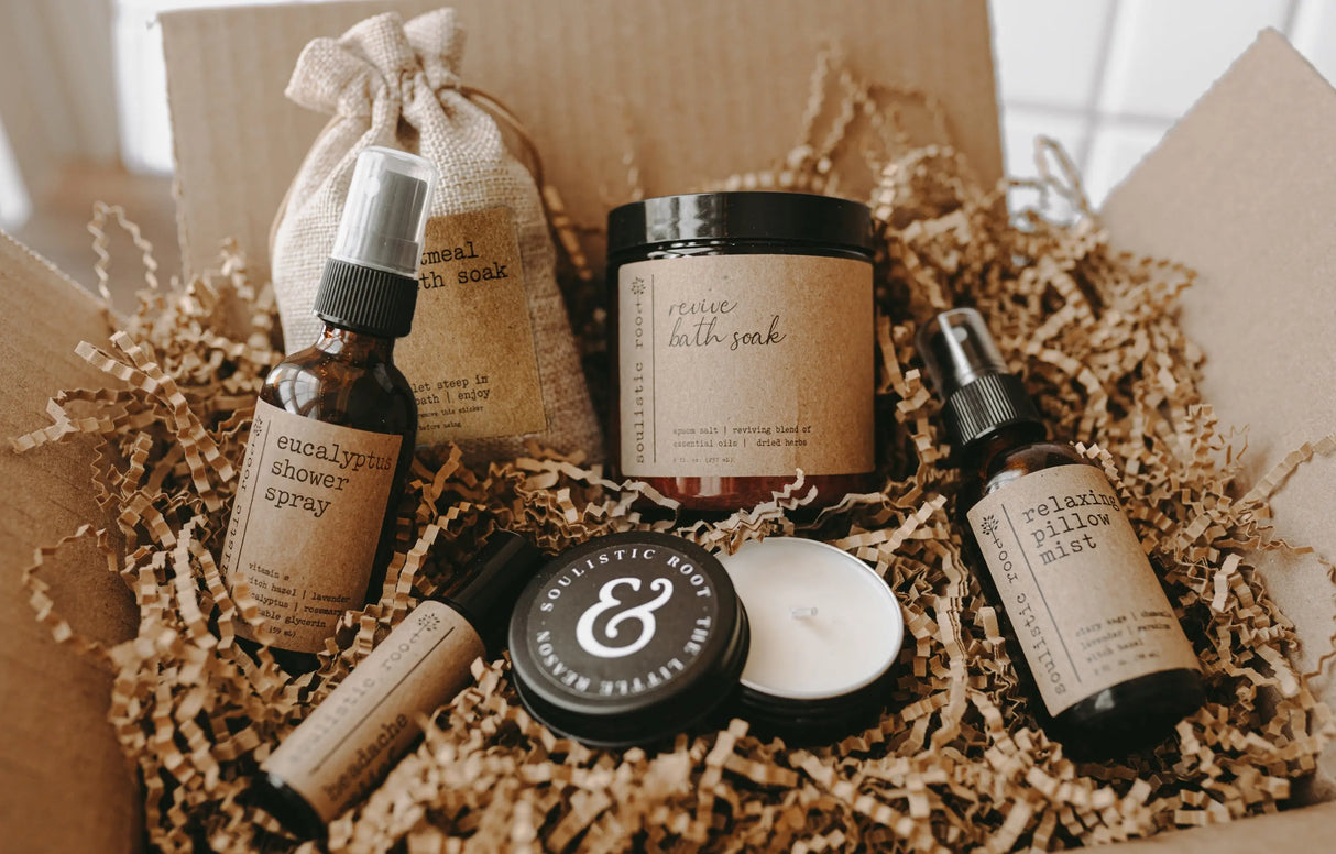 Natural Wellness | Botanicals Spa Gift Set Soulistic Root