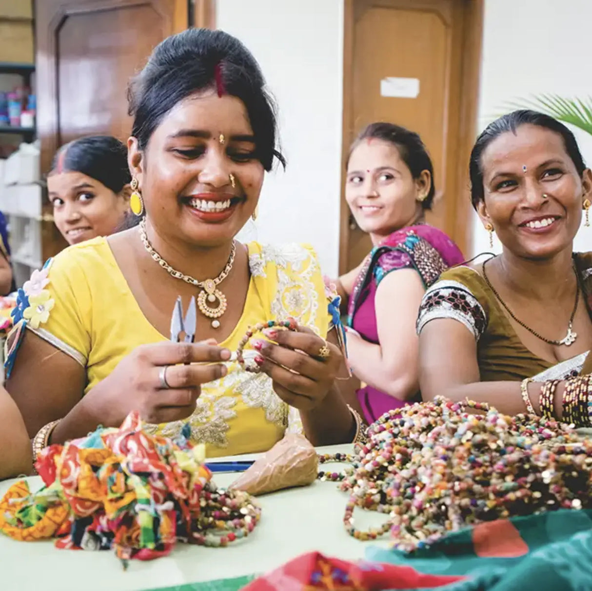 Necklace |  Artisan Kantha Jewelry Aura Sumiye Co