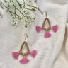 Nira Fringe Earrings India Women's Co-op