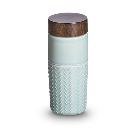 Ceramic Travel Tumbler | Flying To The Clouds -3