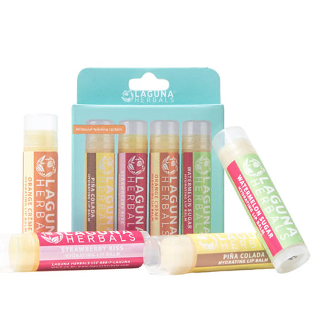 Organic Superfruit Lip Balms - 4 pack Laguna Herbals