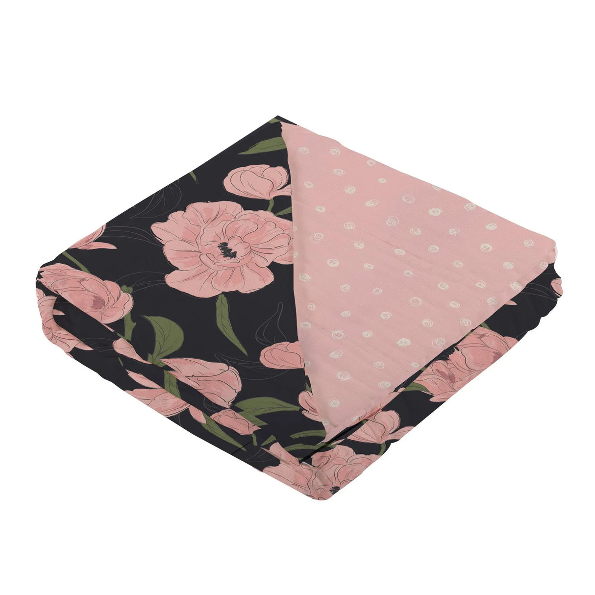 Peonies and Pearl Polka Dot Newcastle Blanket Newcastle Classics