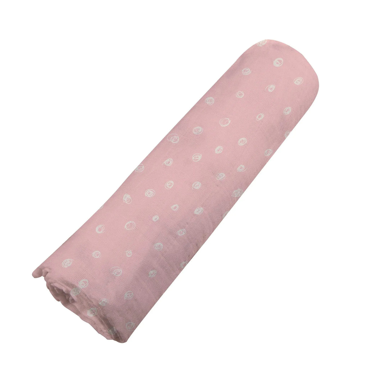 Pink Pearl Polka Dot Bamboo Swaddle Newcastle Classics