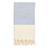 Plush Wavy Turkish Towel | 100% Natural Fibers SLATE + SALT