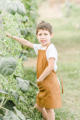 Kids Everyday Apron (5-8yrs) | Eco Friendly Textiles-0