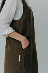 Pinafore Apron | Eco Friendly Textiles-12