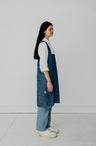 Block Smock Japanese Apron | Eco Friendly Textiles-6