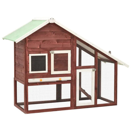 Rabbit Hutch/ Pet House | Solid Fir Wood Urban Farm