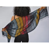 Rainbow Wrap Scarf | Ethical Style SLATE + SALT